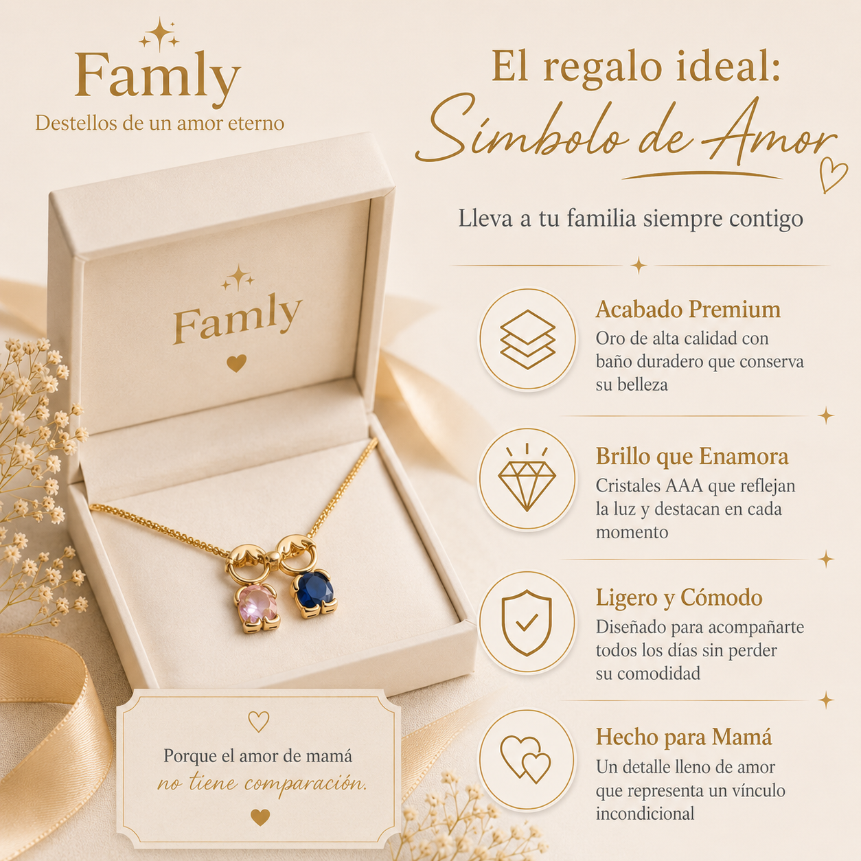 Collar Familiar Personalizado